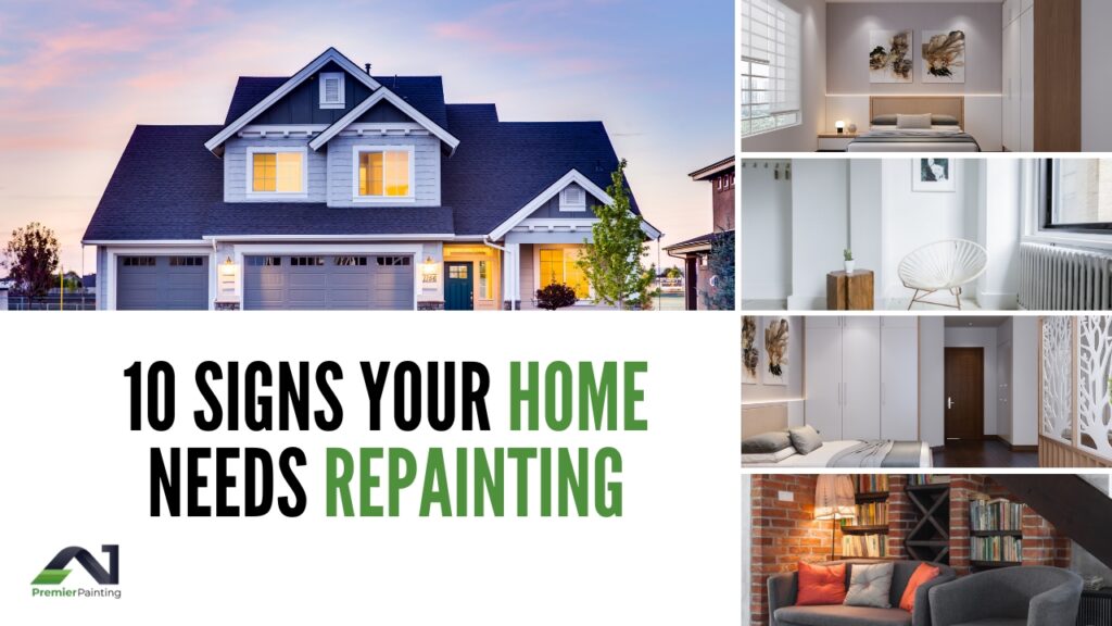 If you recognize any of the above symptoms, you should have a professional evaluation before the problem gets out of hand. Whether you're looking to refresh your interior, rehabilitate your exterior, or repaint your entire house, A1 Premier Painting will give you a free quote with no obligation. Call A1 Premier Painting today to schedule a consultation and receive a quote that is accurate.