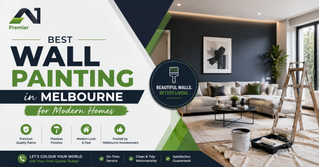 feature wall painting ideas, wall painting in Melbourne