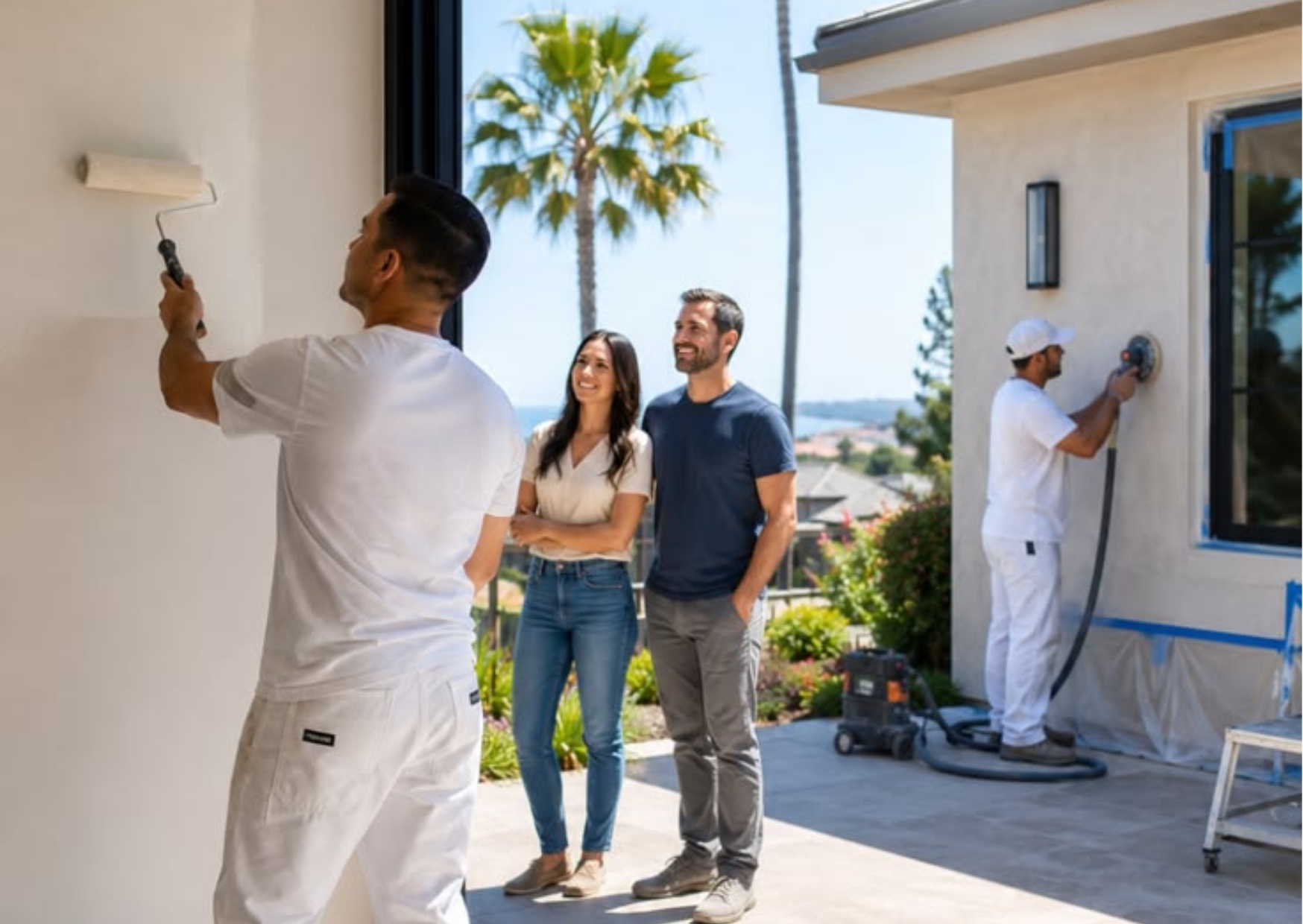 Consultation with painters in Doncaster