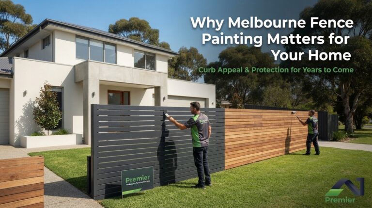 hy Melbourne Fence Painting